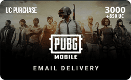 3000UC PUBG Mobile Gift Card (Email Delivery)