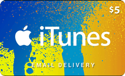 $5 USA iTunes Gift Card (Email Delivery)