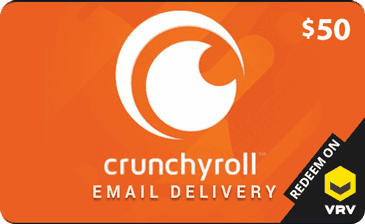 $50 Crunchyroll Gift Card (Email Delivery)