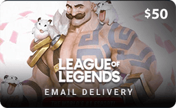 $50 League of Legends Game Card (Email Delivery)