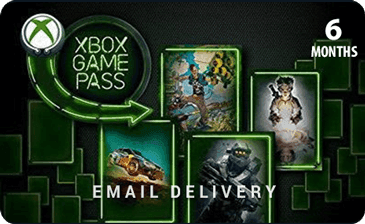 6 Month Membership - Xbox Game Pass Membership Card (Email Delivery)