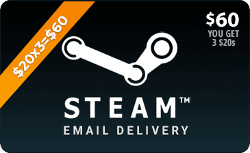 Steam Gift Card $60